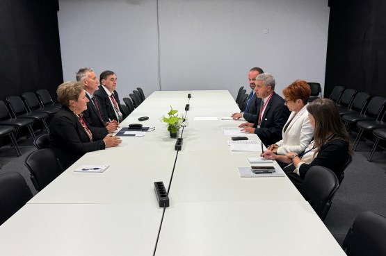 Članovi Izaslanstva PSBiH u PSNATO-a u Ljubljani održali sastanak sa članovima Izaslanstva Republike Slovenije u PSNATO-a 